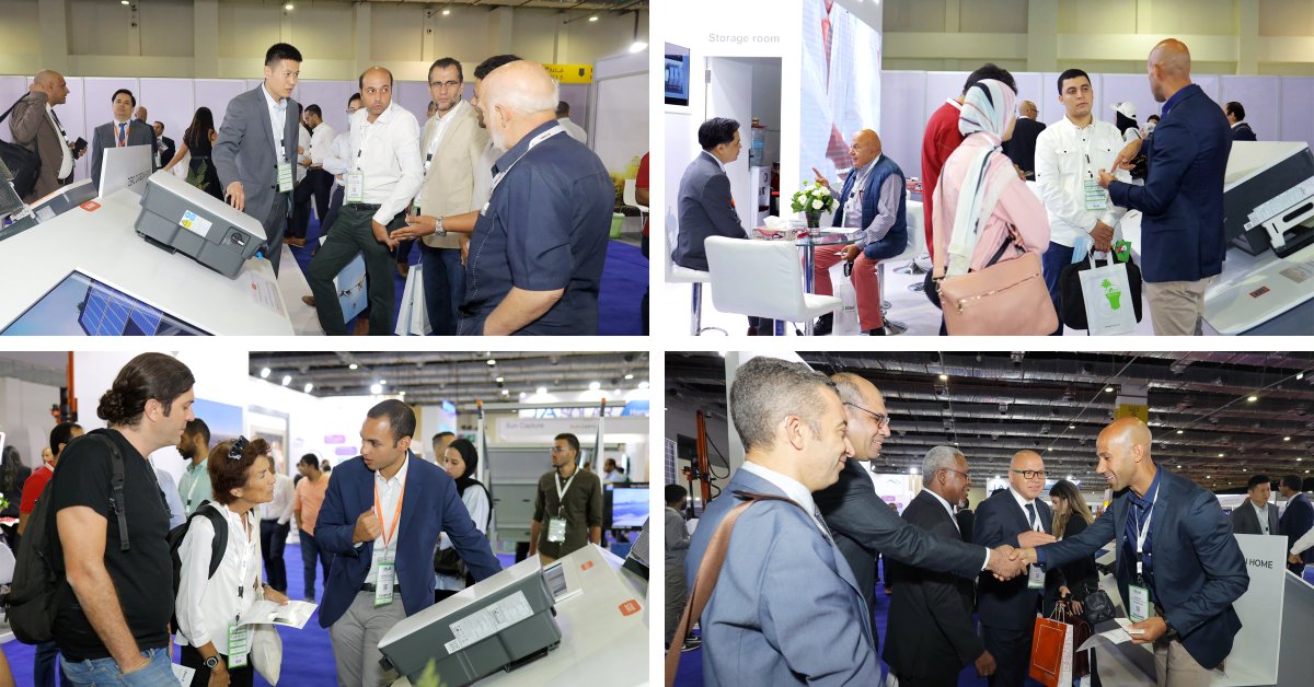Sungrow_Power's tweet photo. #SolarShowMENA 2022 has successfully ended! We are delighted to see our #ESS and #PV products have attracted so many visitors, and we had a fantastic time connecting with many of you. We will see you all next year! https://t.co/wyWt6FboEZ