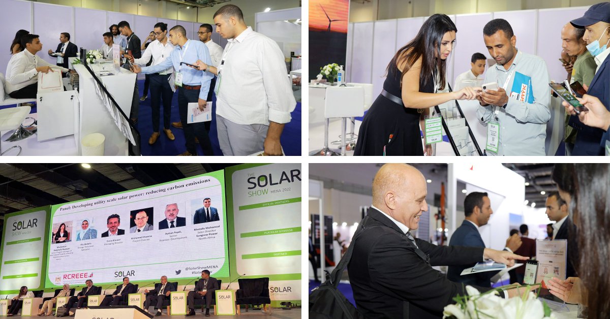 Sungrow_Power's tweet photo. #SolarShowMENA 2022 has successfully ended! We are delighted to see our #ESS and #PV products have attracted so many visitors, and we had a fantastic time connecting with many of you. We will see you all next year! https://t.co/wyWt6FboEZ