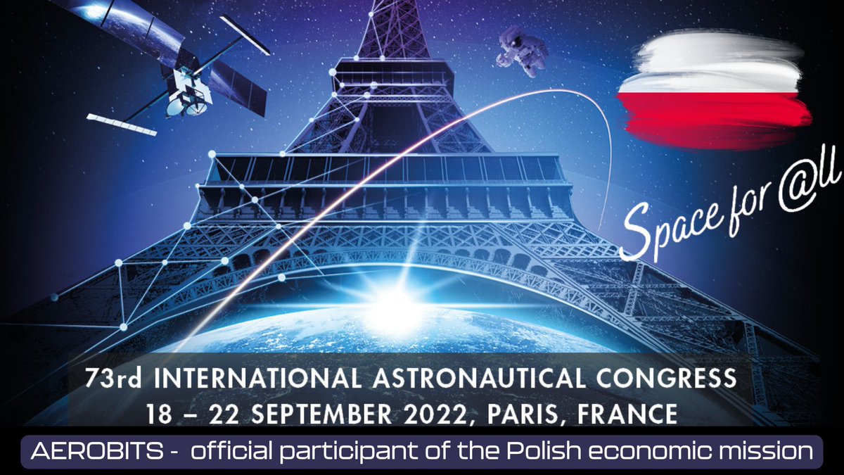 With the support and patronage of the Polish Ministry of Development and Technology, we were given a chance to promote our solutions during the International Astronautical Congress 2022, which will be held in Paris, France. See you at the Polish stand.