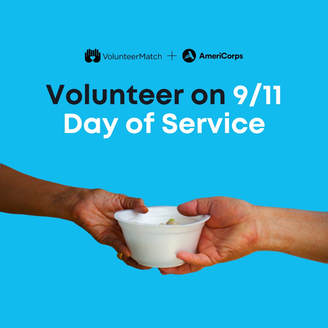 This year, like those past, <a href="/AmeriCorps/">AmeriCorps</a> invites Americans to help honor those lost and those whose lives were forever changed on September 11th, 2001. Discover ways you can use your passion to serve your community this weekend:
hubs.li/Q01lHzT-0