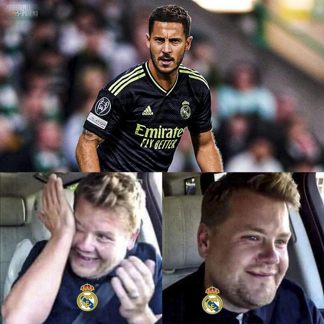 Ibrahim2023f's tweet photo. Eden Hazard scored for Real Madrid. Things you love to see 😍👏

#HalaMadrid #ChampionsLeague https://t.co/J253aMLhIt