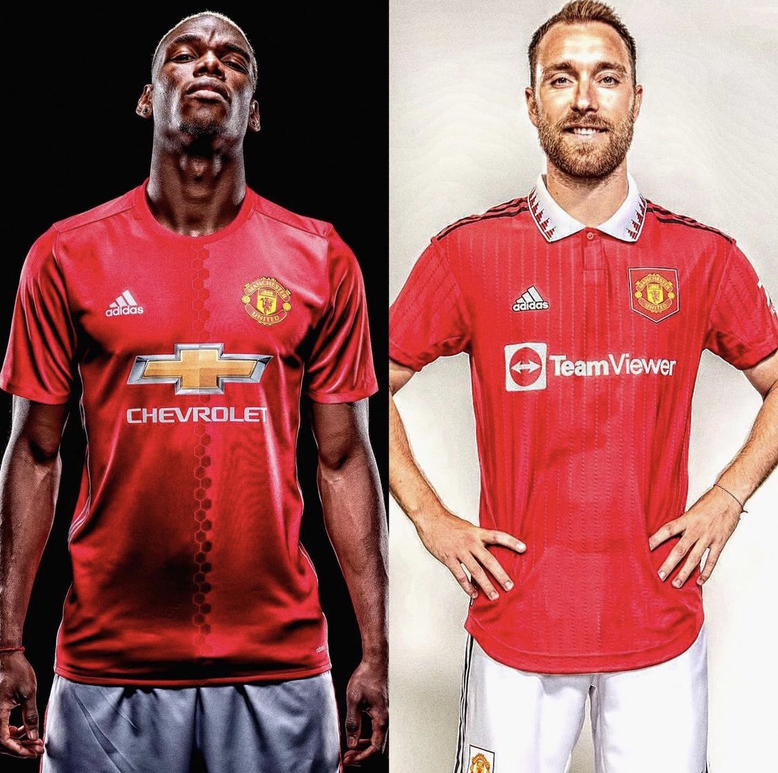 Like this tweet if you think Christian Eriksen is a huge upgrade to Paul Pogba #MUFC 🔴✅