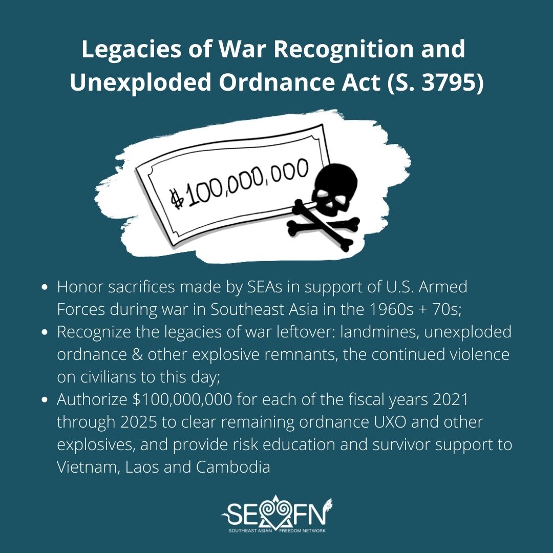 MekongNYC's tweet image. What does #SEARR policy platform do for Southeast Asian refugees? It makes long-term + short-term changes to federal law by 2025. In the immediate, it ends mandatory deportation. 

Share the graphics + learn more: seafn.net/searrcampaign #RefugeeResilience