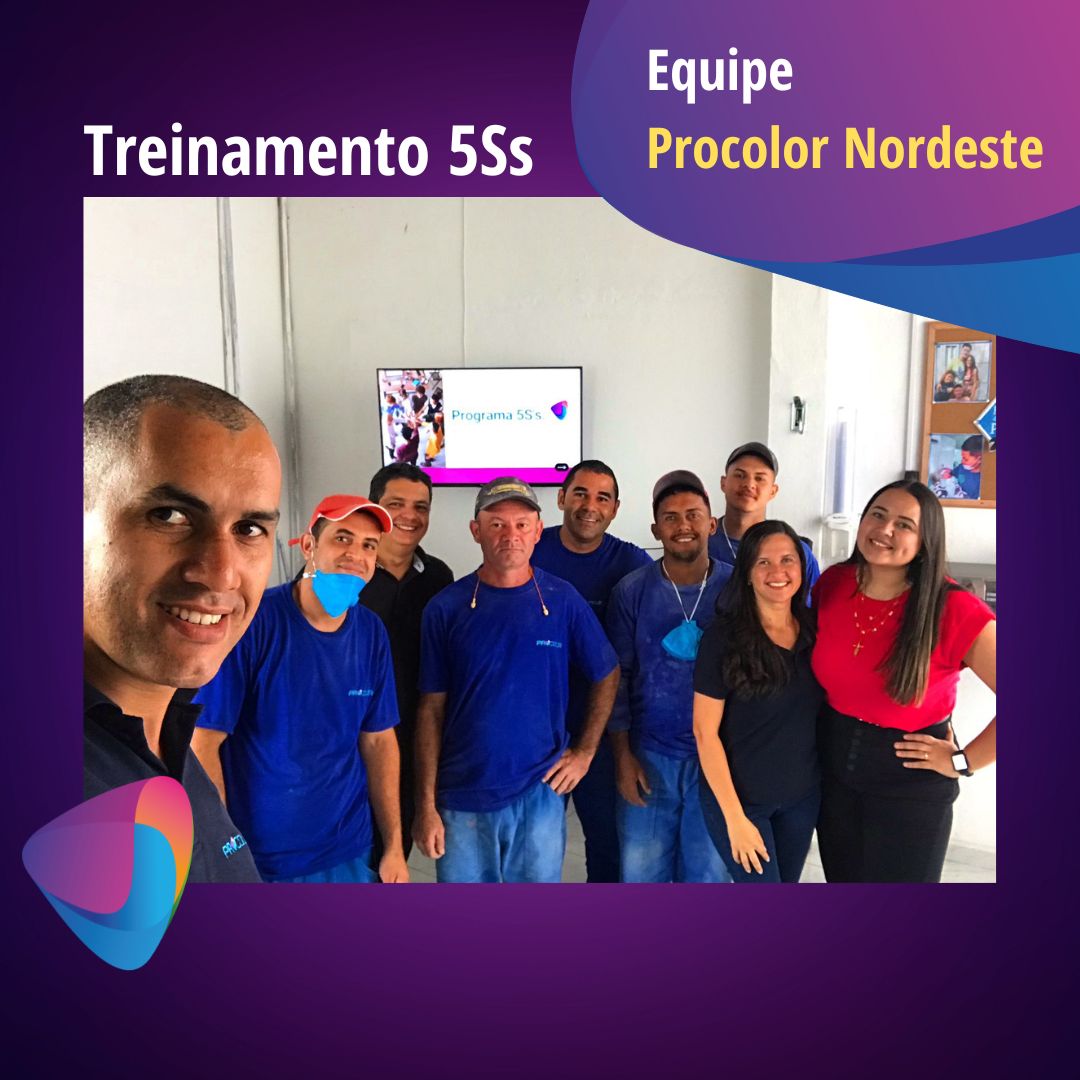 procolormaster's tweet photo. Treinamento 5'S da equipe Procolor Nordeste em Pernambuco!

#procolor #procolornordeste https://t.co/N46gbCACu3