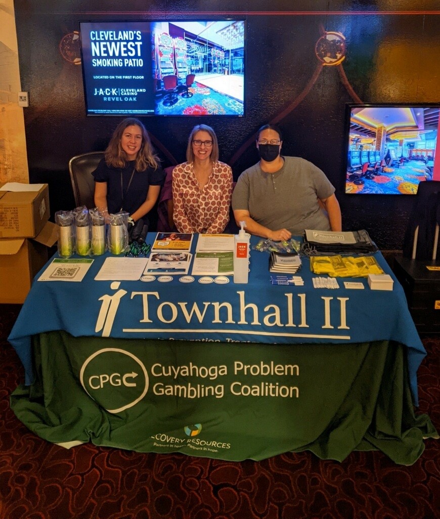 Here with Community Health Center in Akron and <a href="/RecResCleveland/">Recovery Resources</a> from Cleveland for Responsible Gaming Month and Recovery Month! 

#RecoveryMonth #RecoverTogetherRecoverStronger #recovery #Ohio