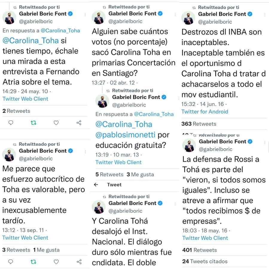 Alienigenaenpaz's tweet photo. @gabrielboric En ese tiempo supongo que te robaron la clave del tuiter?! https://t.co/OKTUALtQLV