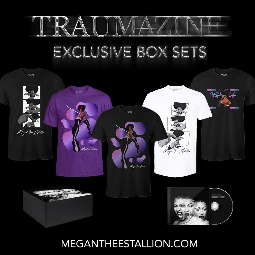 Megan Thee Stallion Vinyl Traumazine UK Pre
