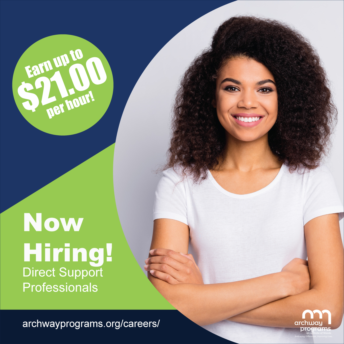ArchwayPrograms's tweet image. Are you looking for a rewarding job? Do you need flexibility? Archway has the perfect opportunity for you!
archwayprograms.org/careers/

#ArchwayPrograms #ArchwayGroupHome #careers #opportunity #inclusive #MedfordJobs #VoorheesJobs #AtcoJobs #FreeholdJobs #WilliamstownJobs
