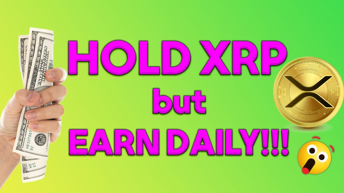 🌕#XRP Staking 🚀Hold XRP &amp; Earn Daily 🚀 By #XRPStaking - #PassiveIncome - #StakeXRP
Watch Video:
youtube.com/watch?v=lHw8gw…