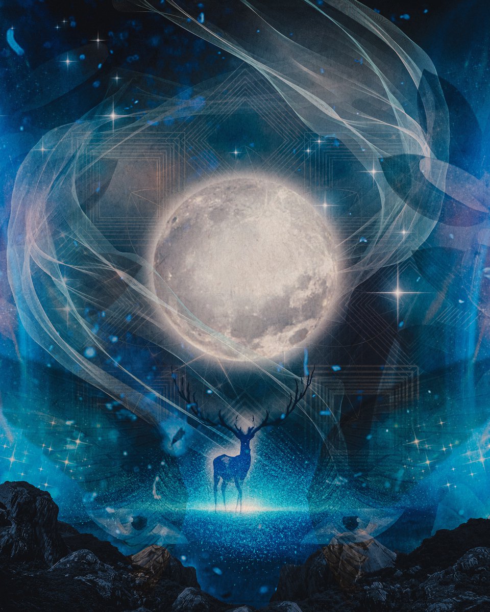 🌕 "Full Moon - Hunter's Moon" (1/1) by <a href="/charlieojuarez/">Charlie Orellana // Aephicles</a>
Ξ 0.4 ($628.90) reserve

Featured now in our latest exhibit, "The Moon &amp; Me", curated by @aishacarif.

👇 Love this piece? View the entire NFT exhibit now:
makersplace.com/mpshowcase/dro…