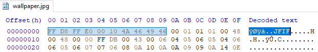 d4rksystem's tweet image. #Malware analysis tip:

You can automatically extract certain files hidden inside an image file (steganography) using 7zip, such as this PK file hidden inside a JFIF image. Remove the file extension and extract with 7z, and 7z will attempt to locate embedded files and extract 🥳