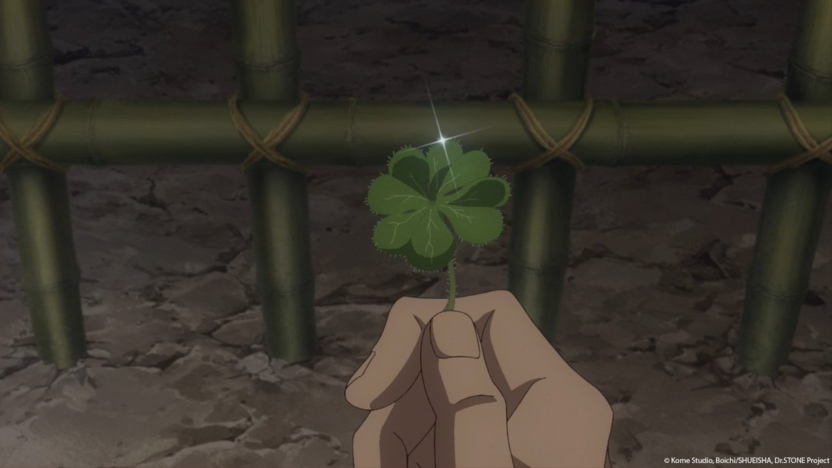 DrStone_EN's tweet photo. RT for good luck! 🍀 https://t.co/PAV4Jmnwp1
