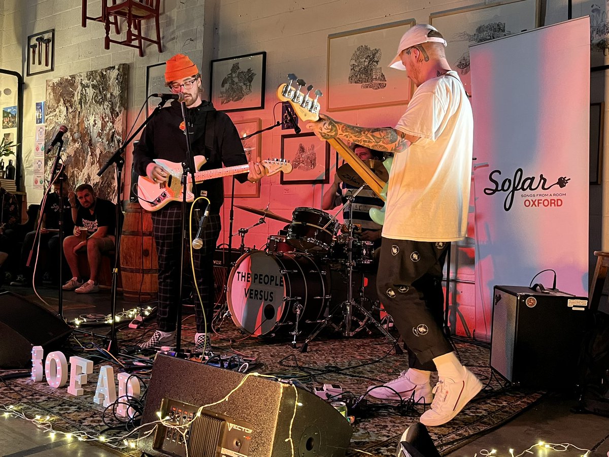 Next up at tonight’s <a href="/SofarOxford/">Sofar Sounds Oxford</a> joining us all the way from Bristol - the incredible <a href="/carsickofficial/">CARSICK</a> 🎸 Make sure to give them a follow on social media!
