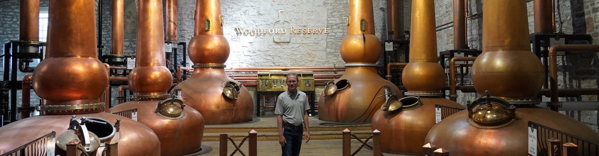 DistilleryTrail's tweet photo. A Day on the Trail: @WoodfordReserve Distillery Will Have You Seeing Double with Expansion to 6 Gorgeous Copper #PotStills. 

Get a behind the scenes view with #MasterDistiller Chris Morris. #Forsyths #2xCapacity 
https://t.co/FgpHtZYpUi https://t.co/tHAfIk5oFn