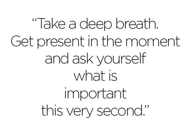 SimonaDeckers's tweet photo. If you want to conquer the uncertainties, the stresses, the anxiety of life, live in the moment, meditate, live one breath at a time! https://t.co/0F39rcEGmk