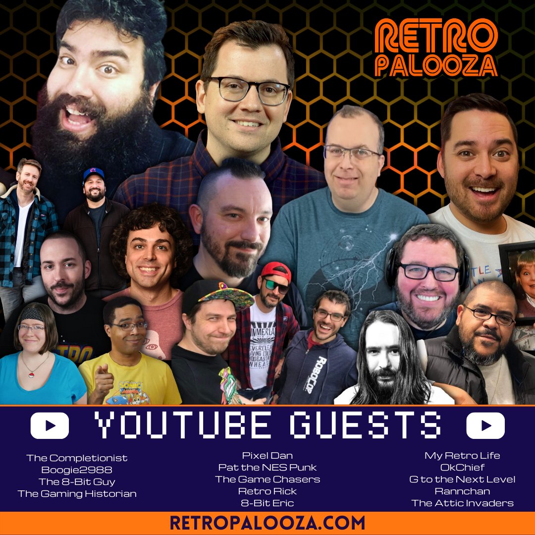 Retropalooza on Twitter "Some of our favorite YouTubers and Streamers