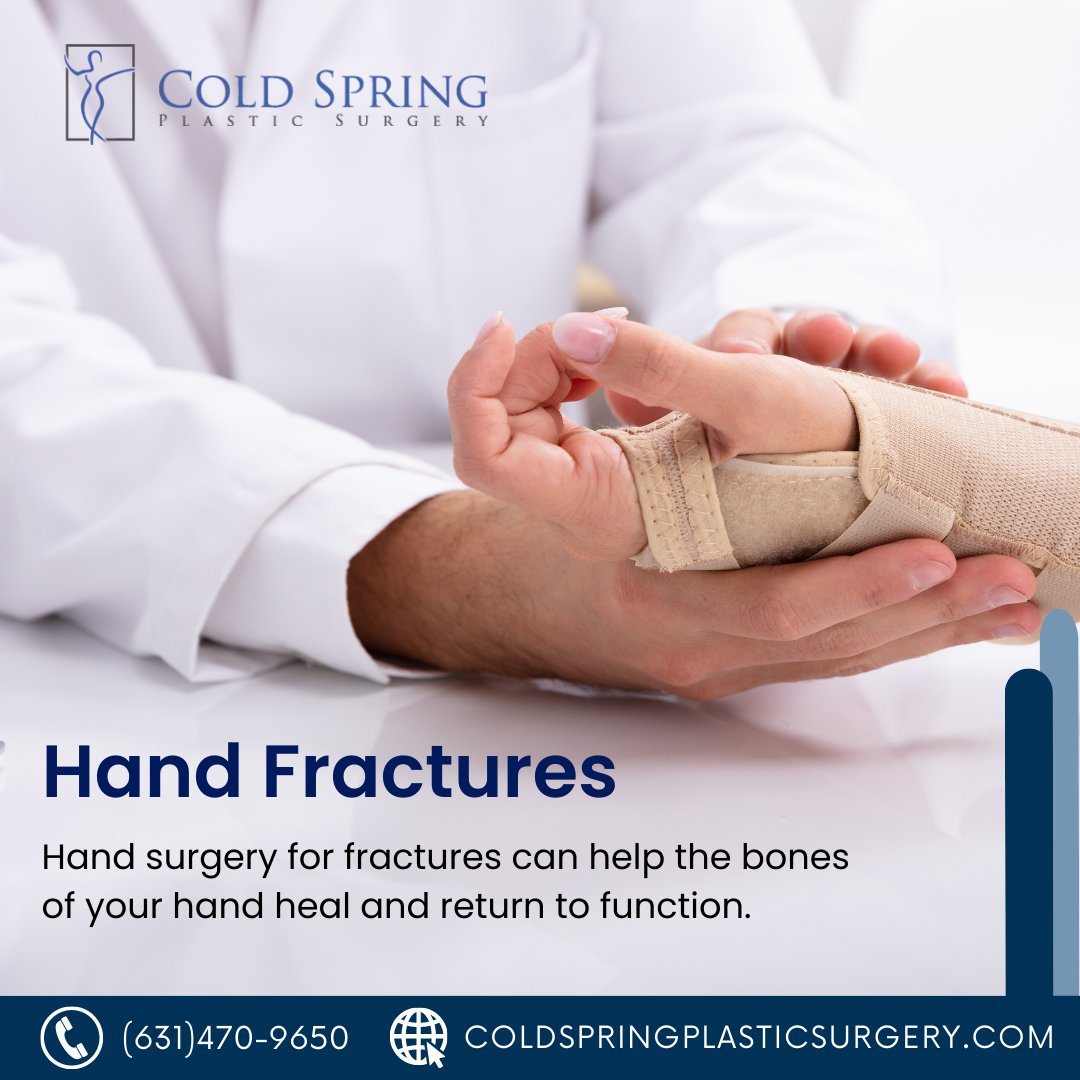 thecoldspringny's tweet photo. Let the surgeons at Cold Spring Plastic Surgery help you heal from your hand injury and improve the hand's function and appearance. 🤝
🌐 https://t.co/L0z84qtOky
.
.
.
#plasticsurgery #handinjury #handfracture https://t.co/OvRvXWgCkx