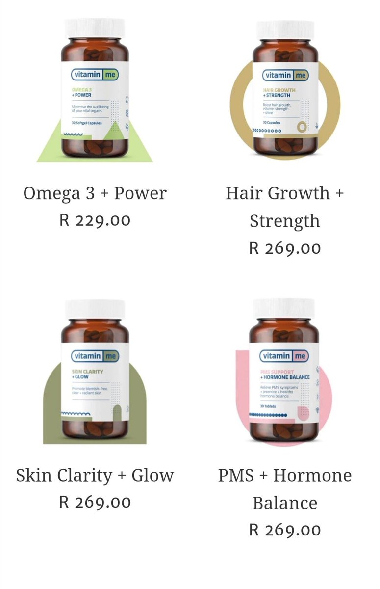 kolorz_za's tweet photo. Vitamins targeted at 11 different concerns

From just R229

PMS Support, Anxiety, Hair Growth, Skin Glow, Debloating and more!

https://t.co/vpdLxakODf

#kolorzonline #vitaminme https://t.co/qa3EgpawGo