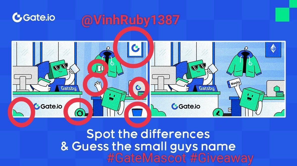 Jonejo_jonejo's tweet photo. @gate_io I spot 7 differences @Basit_Ali_dr @furrincrypto @RichQuack https://t.co/sAZHlM0Kin