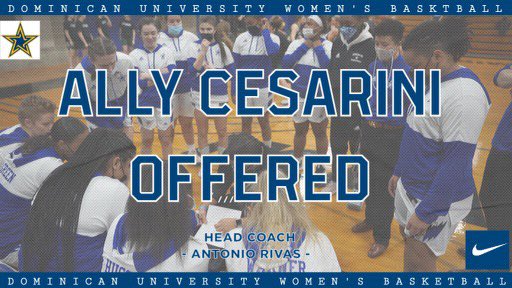 I’m pleased to announce I received an offer for a roster spot from Domincan University! Thank you @CoachRivas_DU!