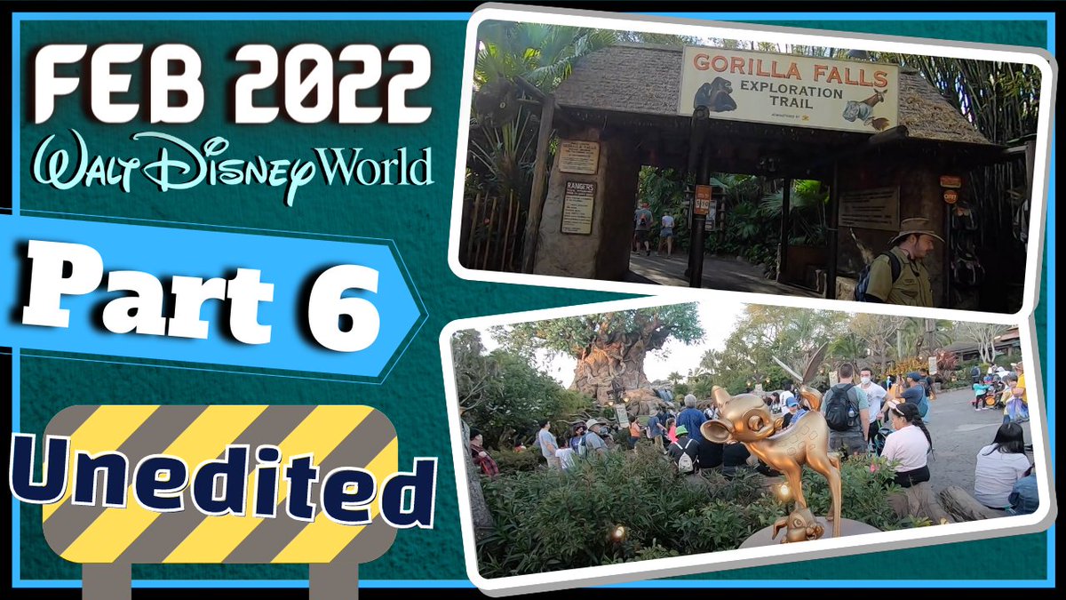 i2iDisney's tweet photo. VLOG | Join Kyle and Jessica from i2i on their February 2022 Walt Disney World trip! We wrap up our day by looking at all the animals across Disney's Animal Kingdom, including some 50th anniversary statues! https://t.co/GRFHsXfV5G https://t.co/SRGcF2Orwn