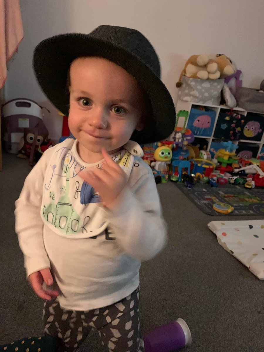 TeldurUK's tweet photo. Wish I could rock my trilby as well as little man does! #littlelegend #styleicon https://t.co/QOPJ43uqQU