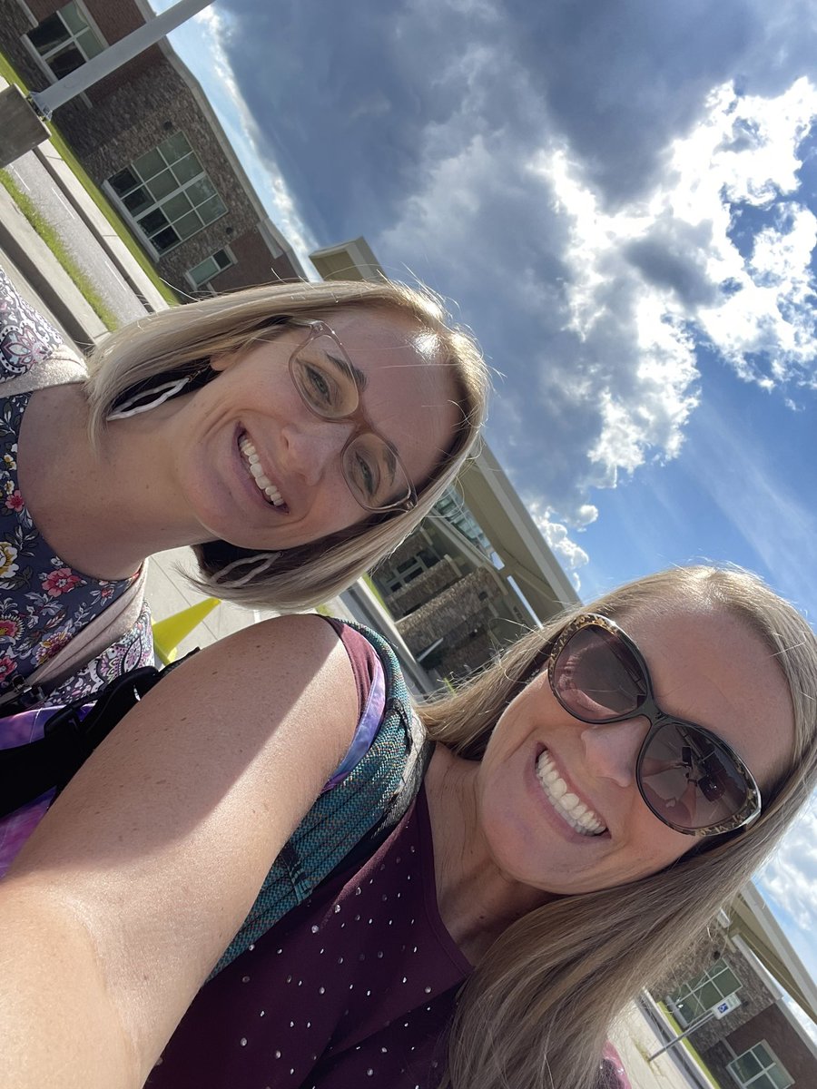 Another day, another slay <a href="/RCESLex1/">Rocky Creek Elem.</a>!  Love doing leadership with this chick <a href="/KristenSmalley1/">Kristen Smalley</a> and <a href="/mlsmith_smith/">Michelle Smith</a>! #oneRCE #CreekSquad #TheCreekisRising