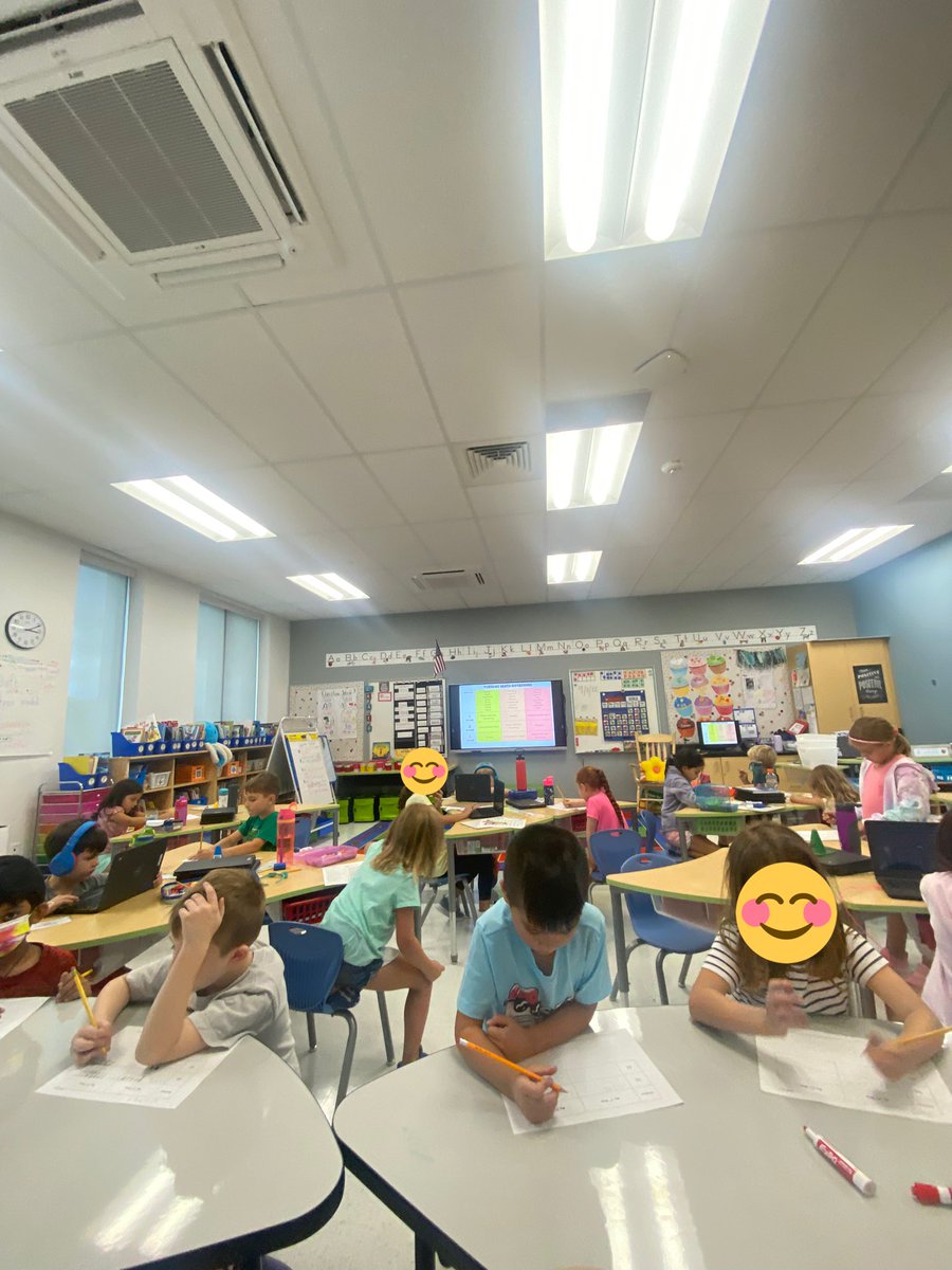 MsCanning1's tweet photo. Getting into the groove of math rotations. Our Chromebooks were delivered today so we were working independently, with Ms. Canning, and on I-Ready! https://t.co/lvl4yMQkVz