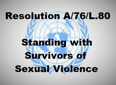 Genocide_Report's tweet photo. Bravo to the UN and Rise... this standalone resolution is the first to address rape in peacetime. https://t.co/hz2xIwzyPg
#survivorsresolution #standwithsurvivors #endsexualviolence https://t.co/mAaAGLkzLb