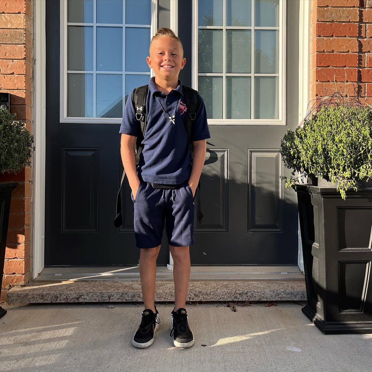 #type1diabetes trending again, 2 years since this kid was diagnosed and he hasn’t missed a beat 💪🏻 #T1D #firstdayofschool