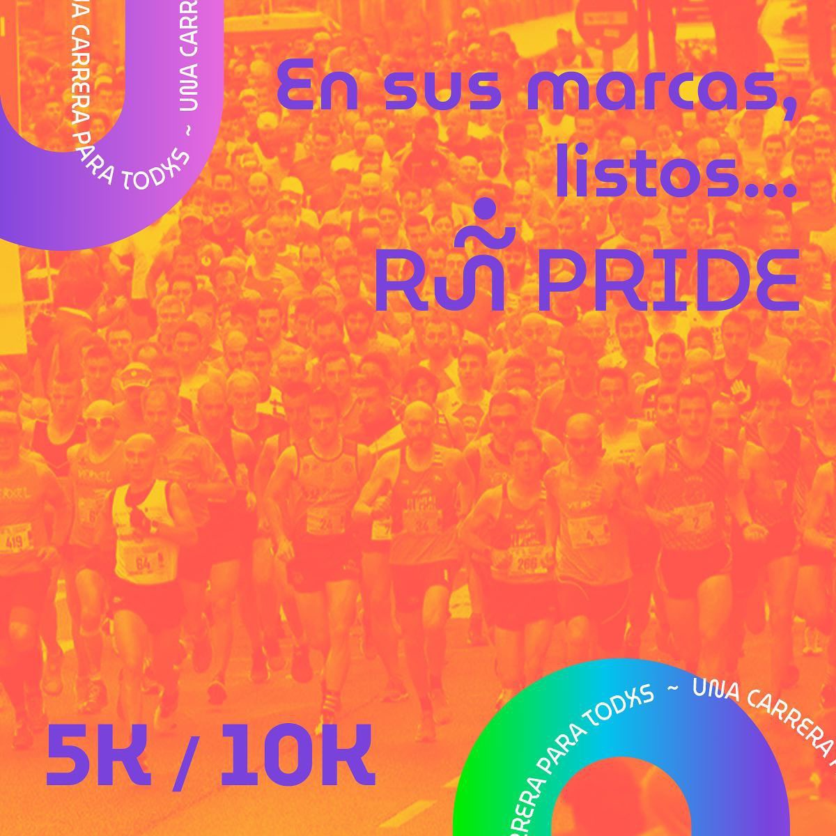 ¡Vamos a celebrar el orgullo!🌈

Te invitamos este próximo 16 de octubre al 5 y 10 K a la primera carrera familiar para celebrar el orgullo "Run Pride" .

Recuerda que corriendo unidos, logramos la meta 🥳
trotime.com