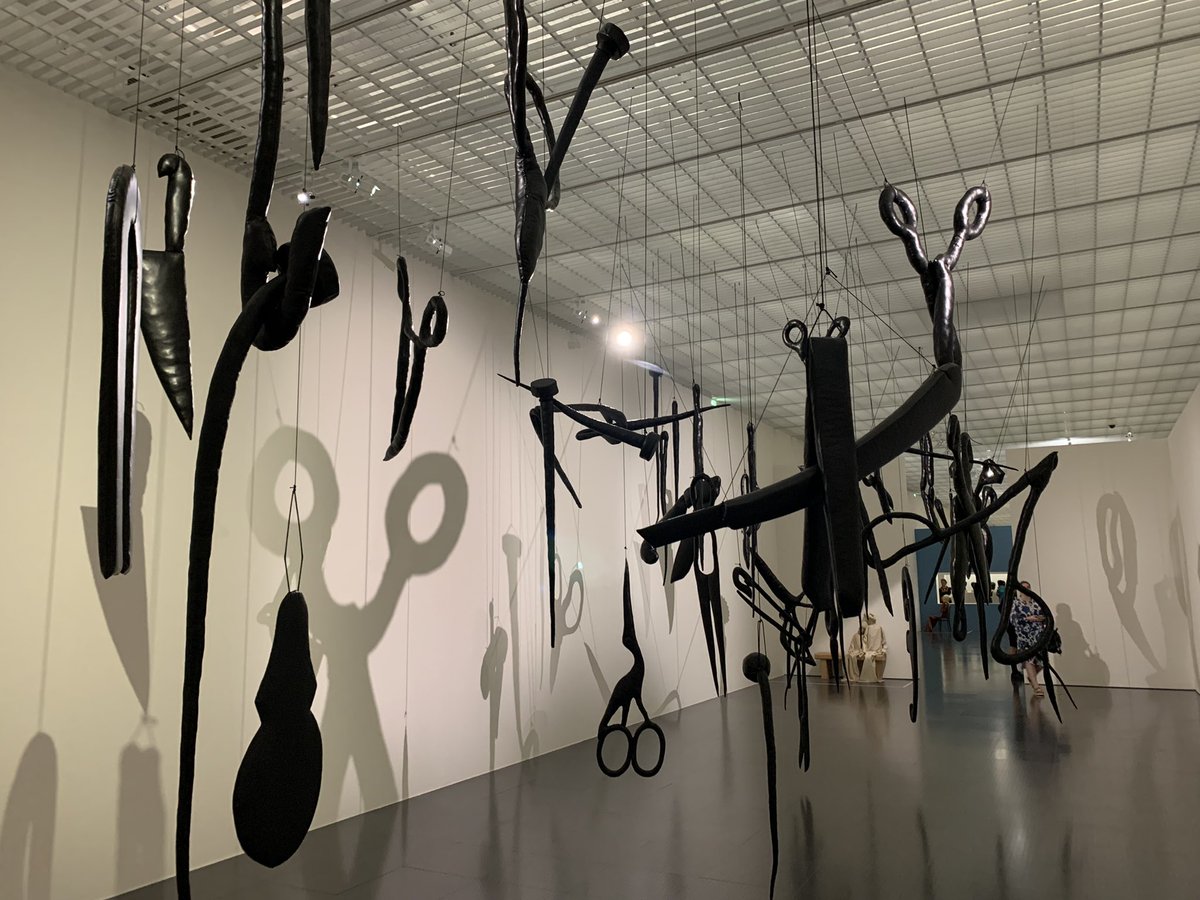 XopheRobin's tweet photo. Le Musée Sentimental d’Eva #Aeppli. Interesting exhibition to see at @PompidouMetz.This is her first retrospective. She was married to Jean Tinguely and close to Niki de Saint-Phalle. This display (until 14 Nov.) shows the high point of her art. Surprising, astonishing. https://t.co/dVyCt4TTaD