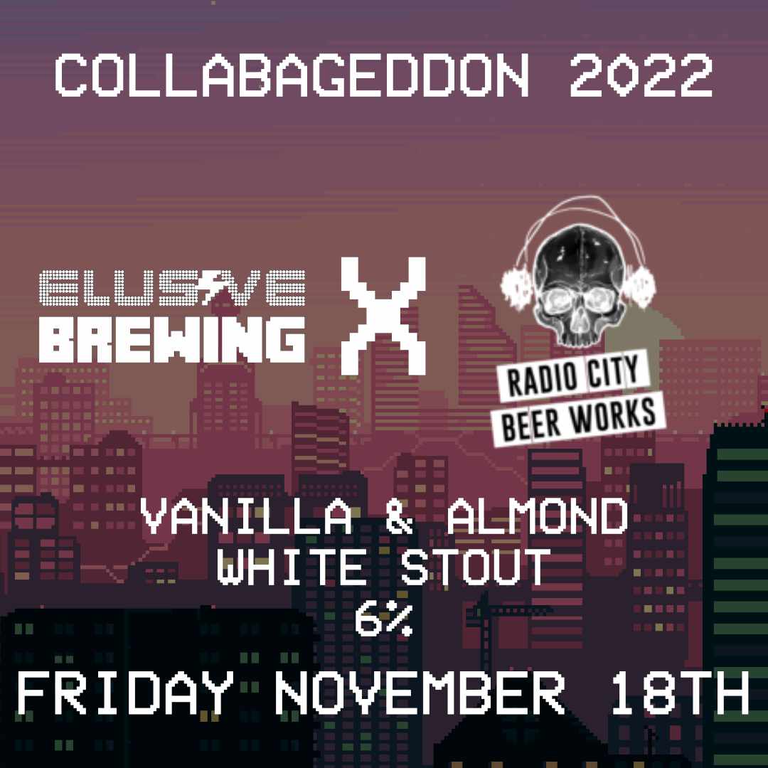 Elusive Brewing (@elusivebrew) on Twitter photo So, 12 collaboration beers will form this year's line up, but what will they be we hear you ask!? Let's take a look! Here's our first four. 😋
1. <a href="/AmityBrewCo/">Amity Brew Co</a> x <a href="/jawbonebrewing/">Jawbone Brewing</a>
2. <a href="/atticbrewco/">Attic Brew Co.</a> x <a href="/HeistBrew/">Heist Brew Co</a>
3. <a href="/FivePointsBrew/">The Five Points</a> x <a href="/wildernessbeers/">Wilderness Brewery</a>
4. <a href="/ElusiveBrew/">Elusive Brewing</a> x <a href="/radiocitybw/">Radio City Beer Works</a> So, 12 collaboration beers will form this year's line up, but what will they be we hear you ask!? Let's take a look! Here's our first four. 😋
1. <a href="/AmityBrewCo/">Amity Brew Co</a> x <a href="/jawbonebrewing/">Jawbone Brewing</a>
2. <a href="/atticbrewco/">Attic Brew Co.</a> x <a href="/HeistBrew/">Heist Brew Co</a>
3. <a href="/FivePointsBrew/">The Five Points</a> x <a href="/wildernessbeers/">Wilderness Brewery</a>
4. <a href="/ElusiveBrew/">Elusive Brewing</a> x <a href="/radiocitybw/">Radio City Beer Works</a>