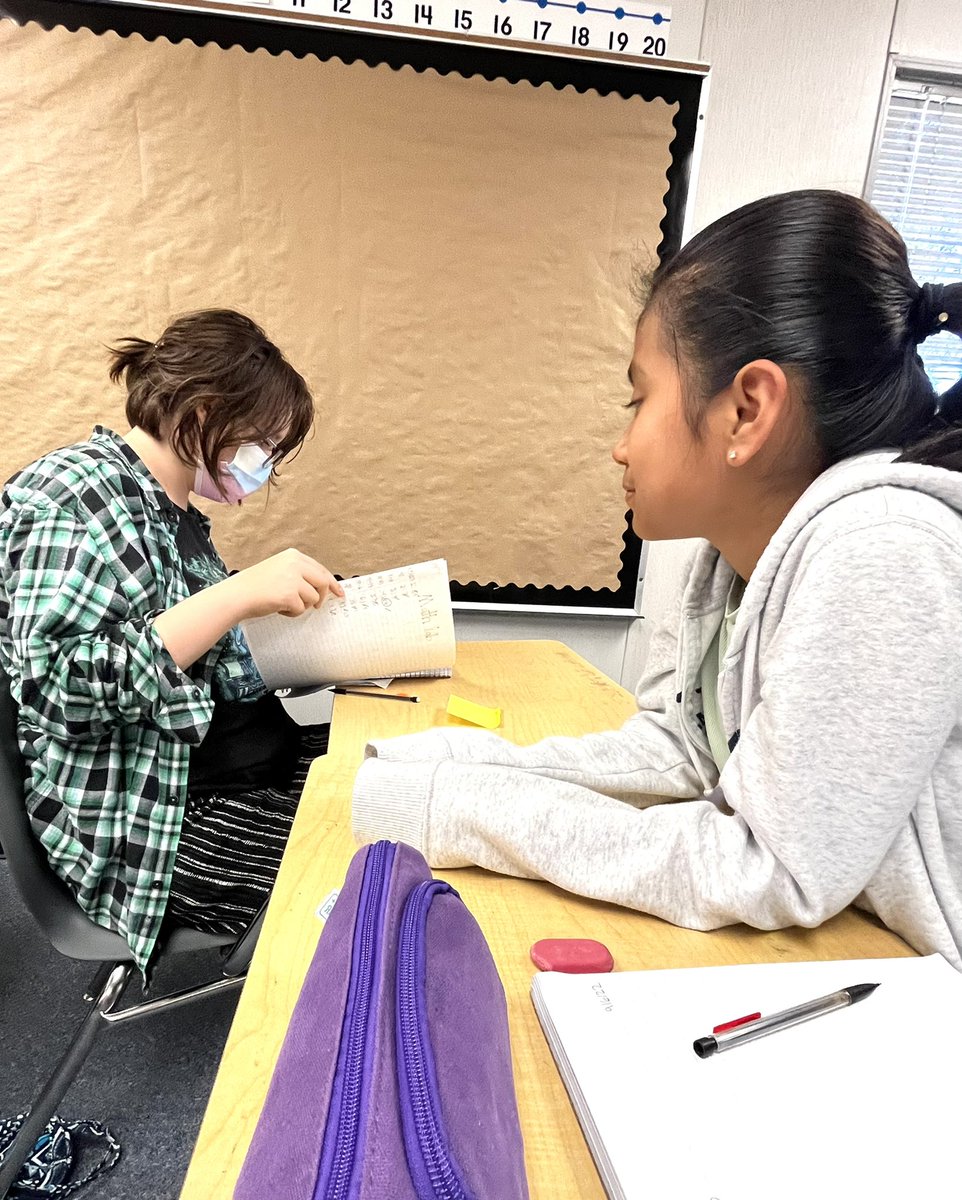 ReneeGoodson7's tweet photo. Pair up and have a conversation, try to get your partner to say the words on the board for point values. They get so excited for this and it’s so simple! And I now have a pretty good idea of their understanding. #tcsmsmath #mathematiciansatwork #algebra1 https://t.co/iRD1btyLU8
