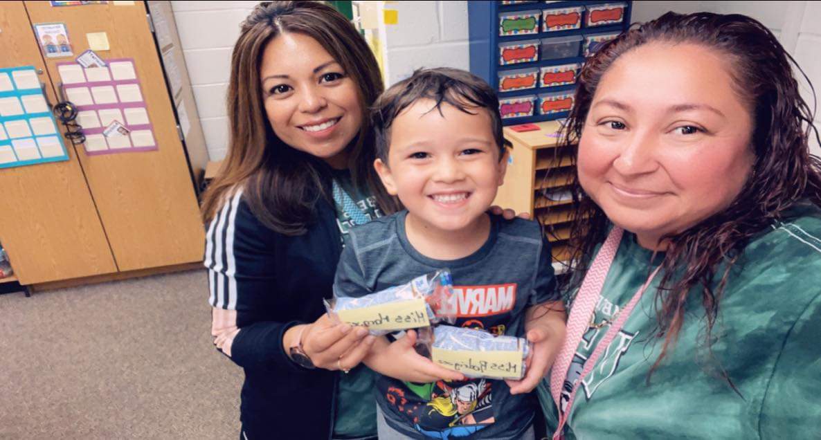 JMarquez_OFE's tweet image. Thanking our PreK mommies for sending us a special treat with appreciation after a great week. @HumbleISD_TE