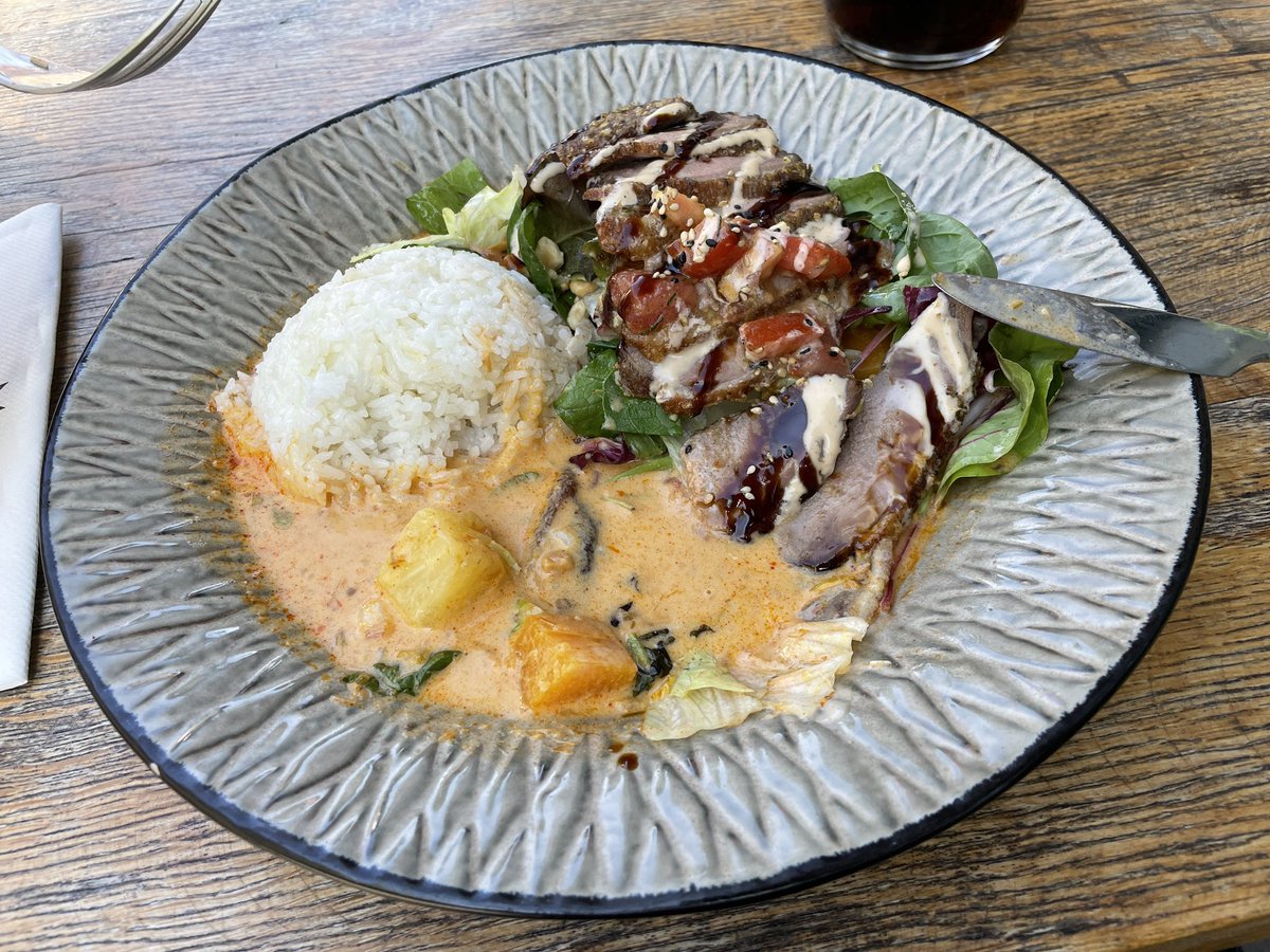_1N51_'s tweet photo. Had a wonderful day today 🤩
Third time ever on a #SUP, didn't even fall into the water. After #paddling I had lunch at #PapaUmi - Curry, rice, salad and duck. Extremely yummy!
@SupNationDE @SUP_in_DACH #Lahn #StandUpPaddling #gladiatorpaddleboards #GladiatorPro #Koblenz @GoPro https://t.co/q3wwIzPkXV