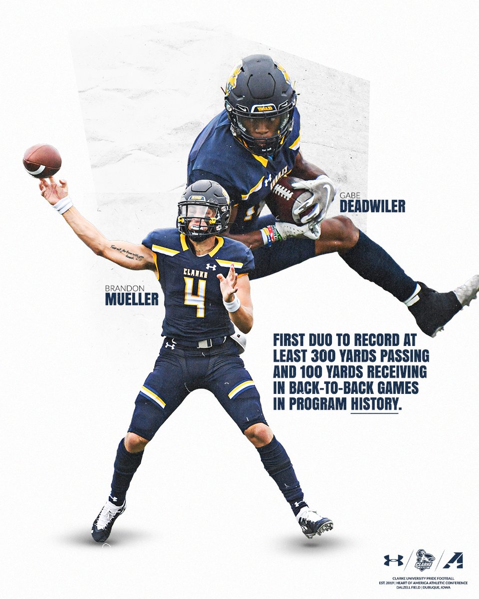ClarkePrideFB's tweet photo. Something's cooking here in Dubuque. 

#ClarkePride // #CUFB https://t.co/JCnNqJBGf9
