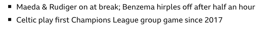 Benzema does what? #BBCSport
