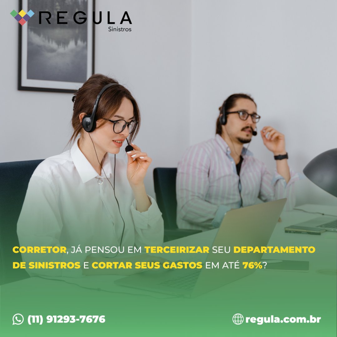 regulasinistros's tweet photo. Corretor, terceirize seu atendimento de sinistros e encante seus clientes com os serviços da Regula Sinistros.

Faça parte da nova geração de corretores.

#assistencias #agronegocio #seguroauto #segurofiança #corretordeseguros #seguroRE #seguroRCP #seguroagricola #terçou https://t.co/NrK7GrabcE