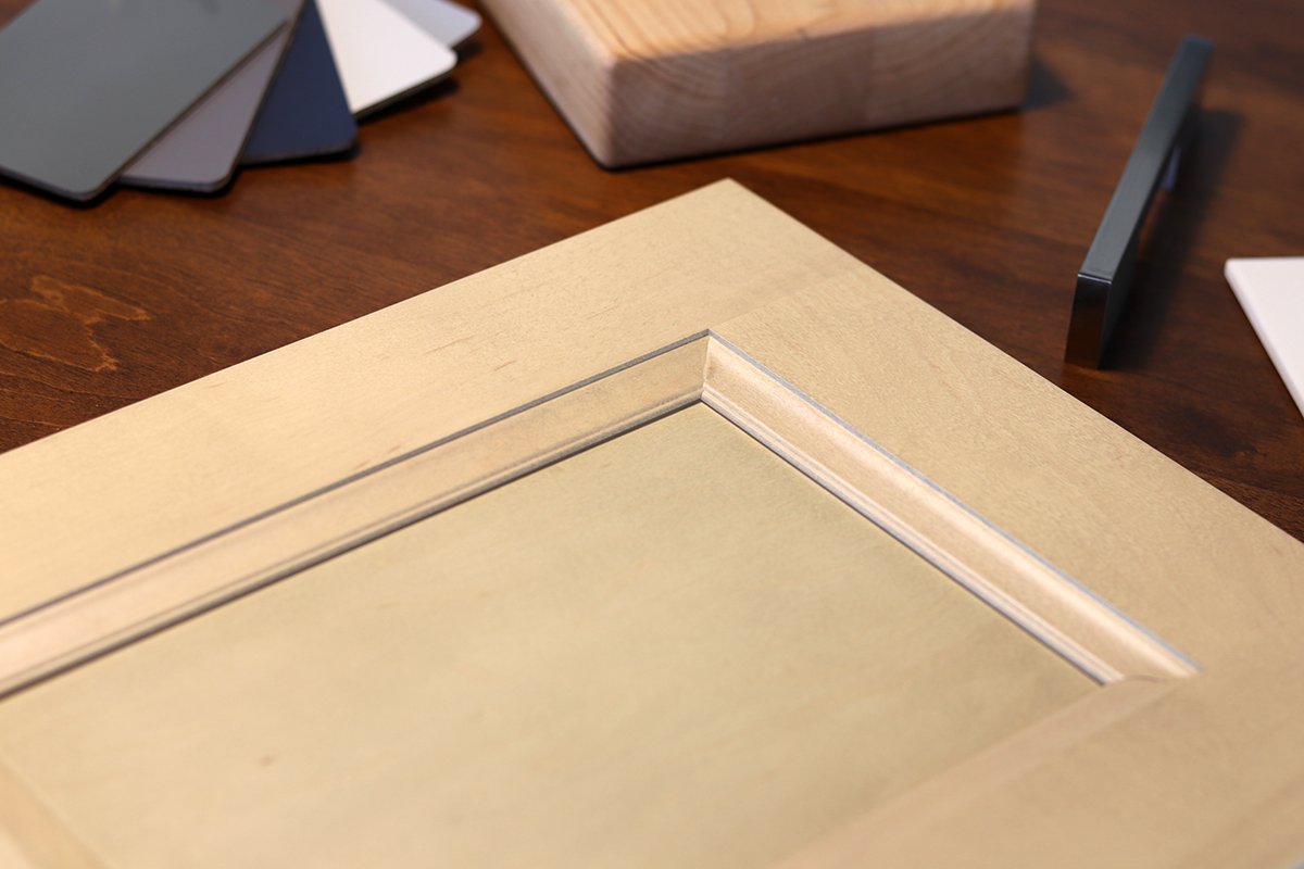 [Butterscotch] [New Stain Alert 💥]. Introducing our newest stain, Butterscotch. This stain offers a light, natural-looking tone that allows the natural wood grain to be the real hero. 

#SuperiorCabinets