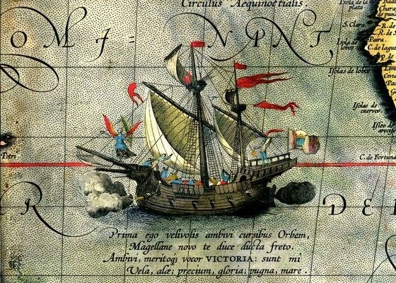 HistoryMomentum's tweet photo. 🇪🇦🌍 On this day 500 years ago #ElCano and 17 men completed the first circumnavigation of the world on the nao Victoria.

The feat took them 3 years and many lives. Of the 239 men who set sail from Sanlúcar de Barrameda, only 18 returned. #Magellan died on the voyage.

#Spain https://t.co/8Mb9cPAXSv