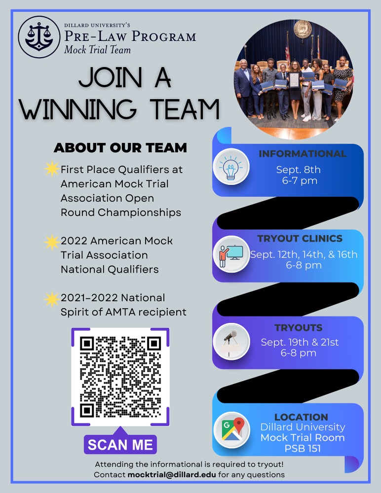 Dillard University’s Mock Trial Team tweet media