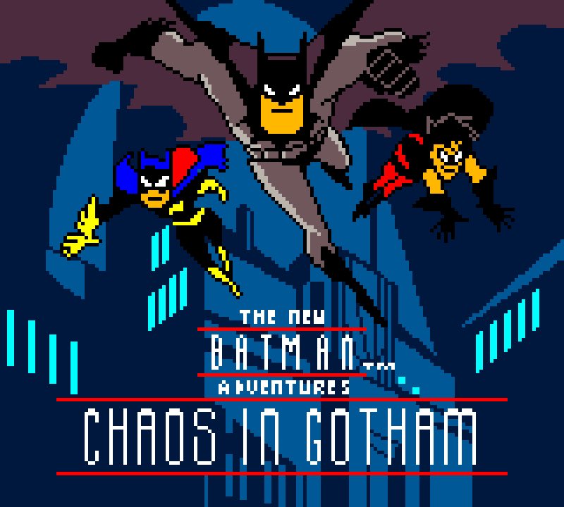 Biggedy's tweet photo. Belated Happy 30th birthday to #BatmanTheAnimatedSeries ! This show is such a key part of my artistic influences as well as my video game career! Batman: Chaos in Gotham was the second game I got to work on! #BTAS #brucetimm #pixelart #videogames #gameboy #GBC https://t.co/YxEDFSjdI9