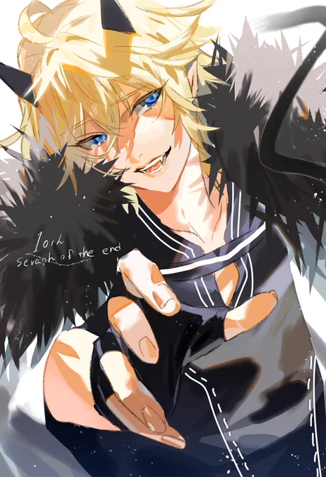 セラフ10周年おめでとう!ミカ〜!#終わりのセラフ #owarinoseraph 