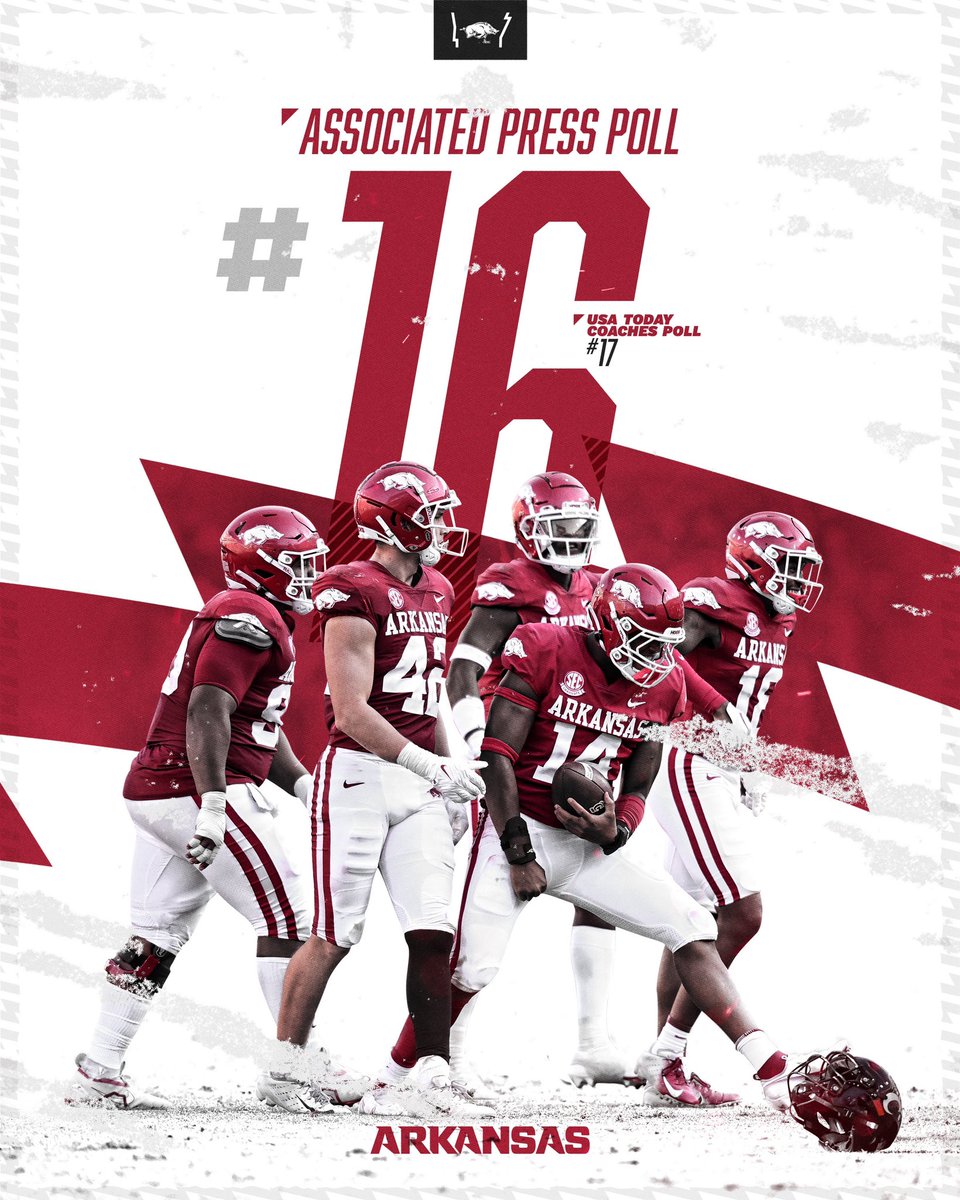 RazorbackFB's tweet photo. 🎵 Movin on up 🎵 https://t.co/wOZe9ZfJWP