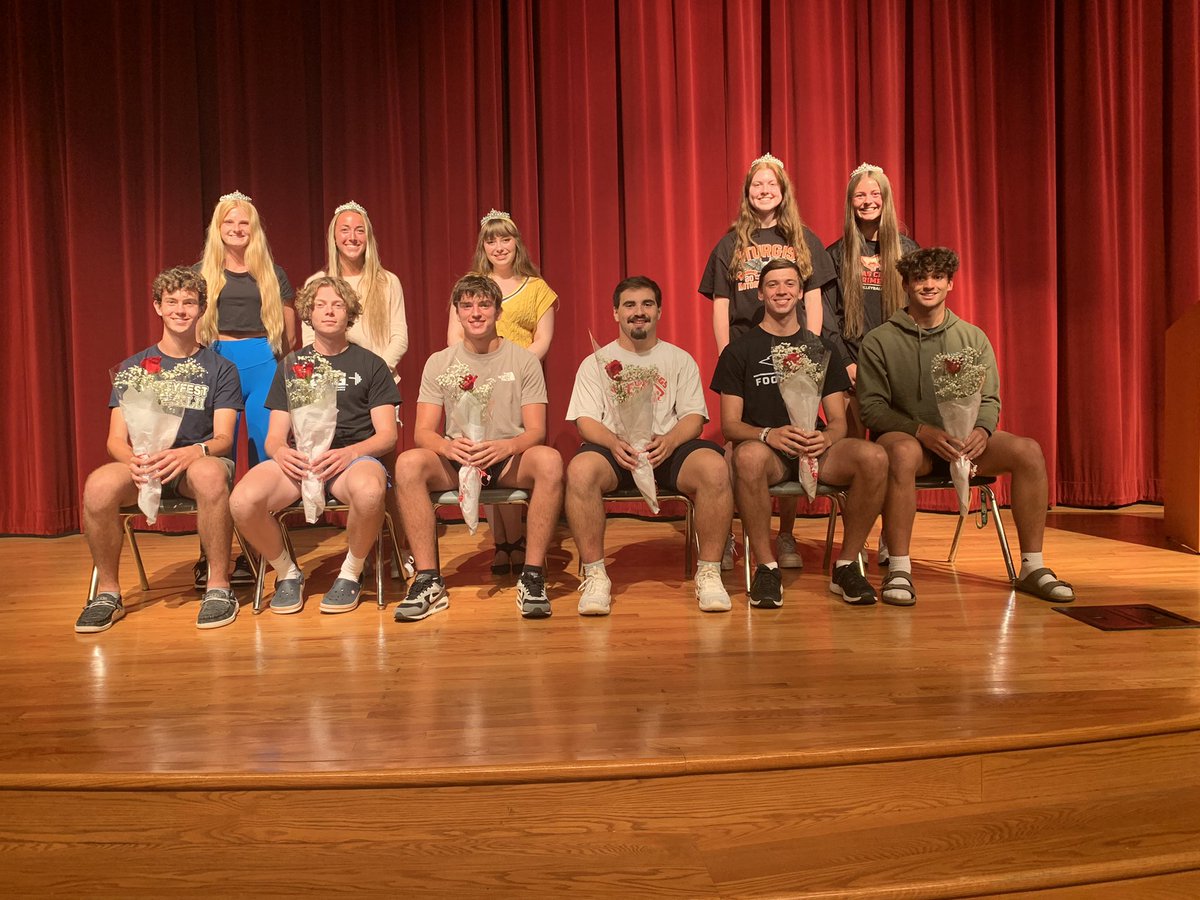 Our 2022 Homecoming Court!