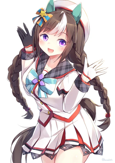 ホッコータルマエちゃん rkgk #ウマ娘 ふんわりふっくらしてて可愛い 