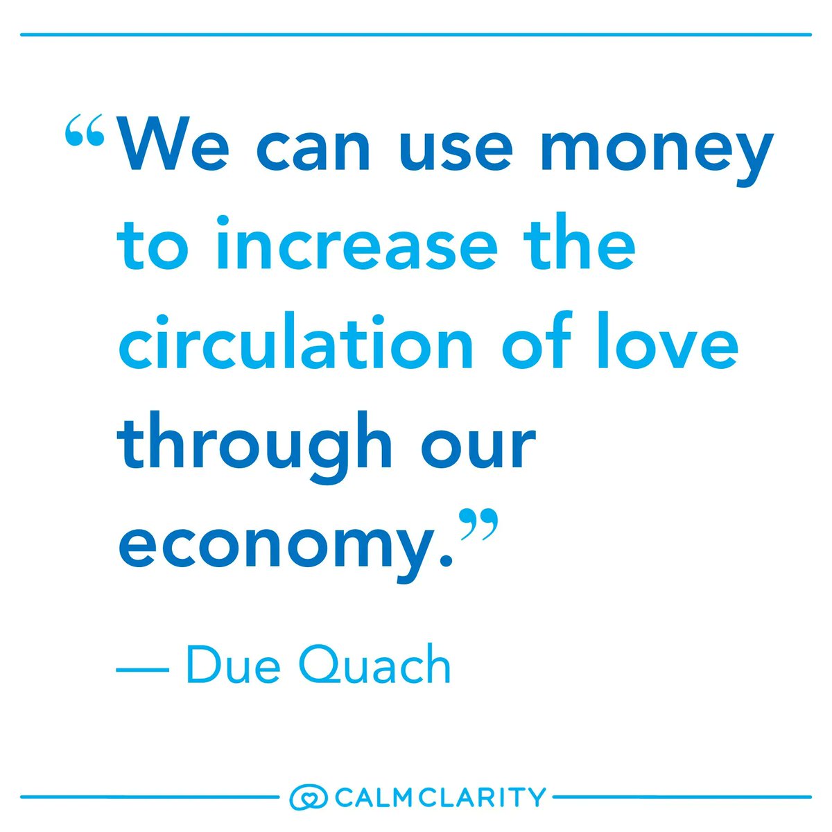 DueMQuach's tweet photo. Explore & Apply:
How could you use and invest money to turn love and compassion into a market force?
#mindfulness #ShiftIntoBrain3 #CalmClarity #DueQuach #Inspiration https://t.co/ipFP98jglE