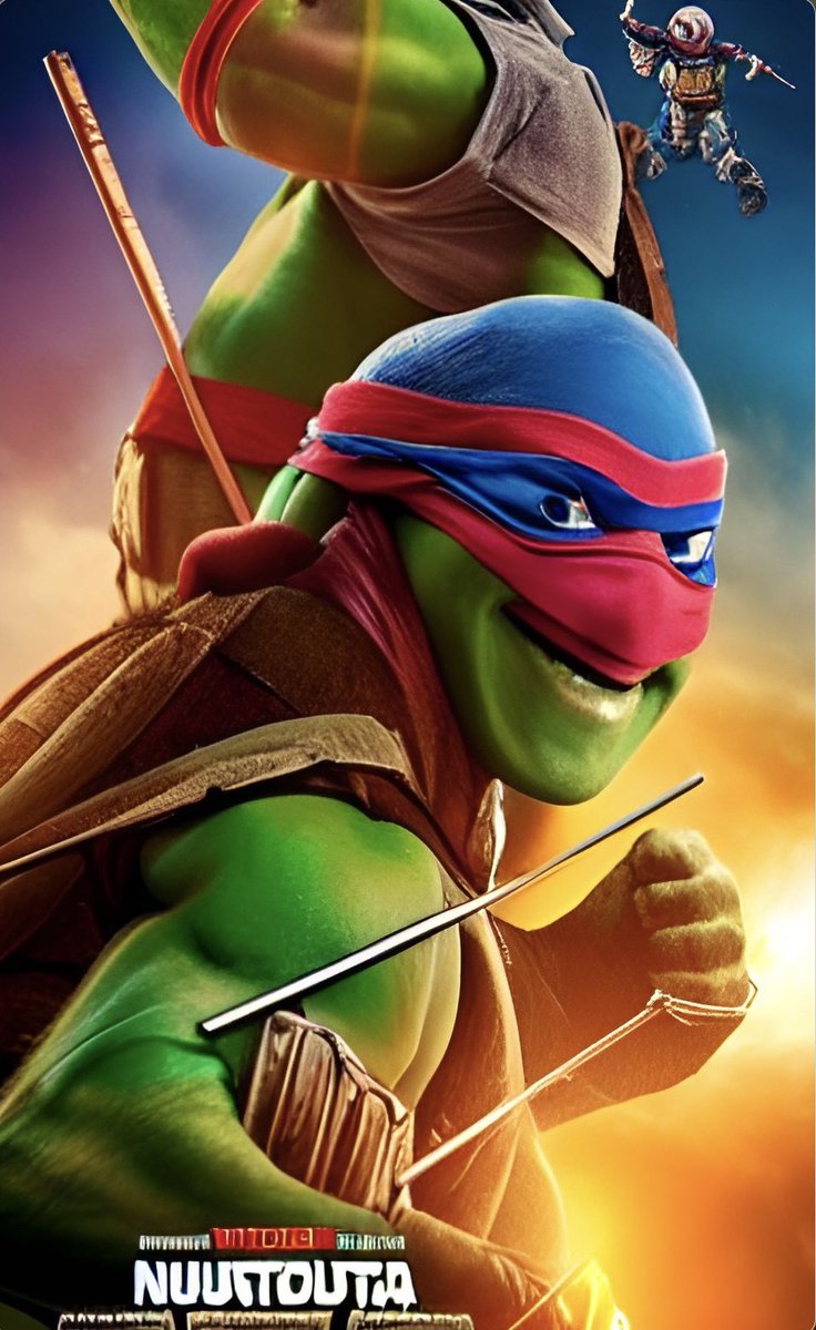 RejectTurtles's tweet image. Chin Diesel 
starring in - 
2 slow 2 go 
🥴🐢🍕😅
#TeenageMutantRejectTurtles #TMRT #Cowablunder #TMNT #aiartgenerator #Cowabunga