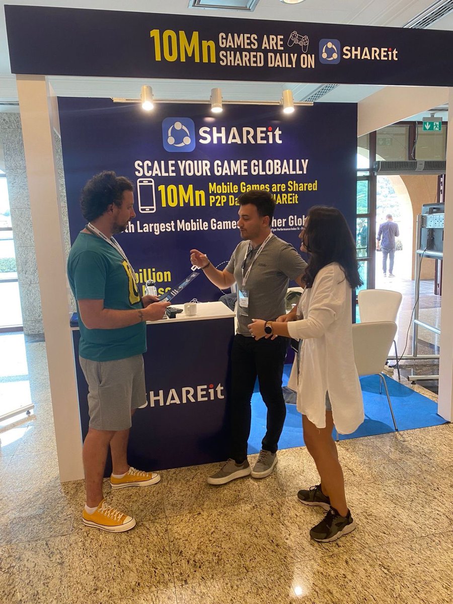 SHAREitBusiness's tweet photo. And that’s a wrap!

SHAREit was at the Mobidictum Business Conference to showcase how our P2P powered advertising solutions can unlock continued user growth and monetization for mobile games in beautiful Istanbul. 

#useracquisition #gamemarketers #mobilegaming #turkey https://t.co/v3jUlzI5x2